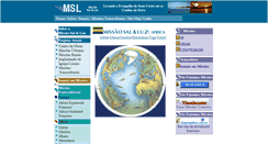 Desktop Screenshot of missaosaleluz.org.br